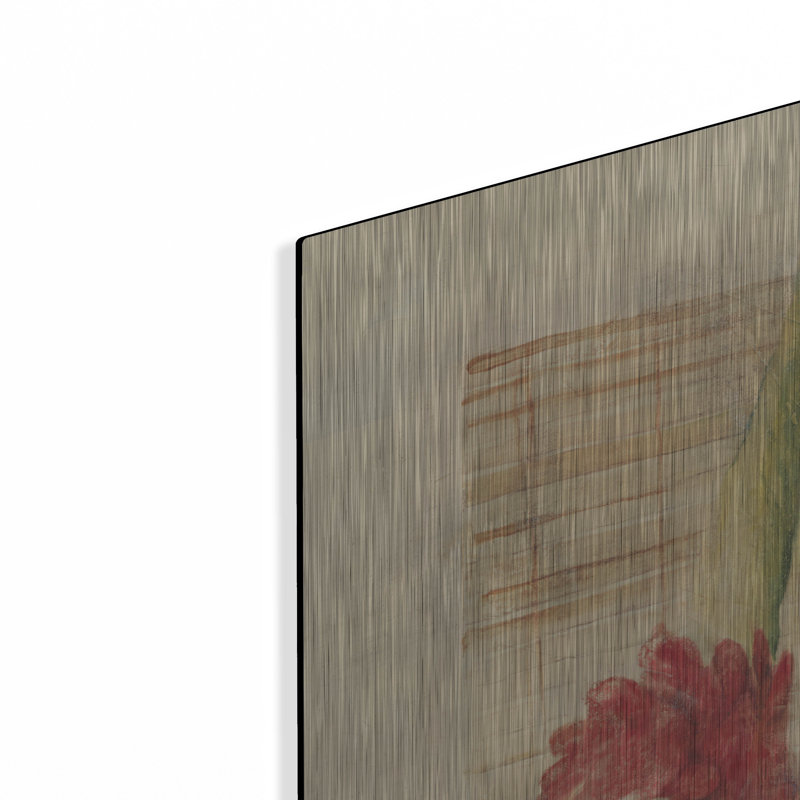 Art mural en métal Lark Manor ™ «Torch Ginger» par Cheri Blum, H 48 po x l 24 po