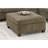Square Chenille Cocktail Ottoman-1529697617