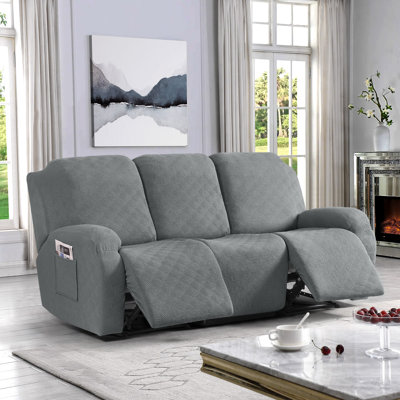 Housse pour fauteuil inclinable et extensible 3 places Wald, Housse pour canapé inclinable