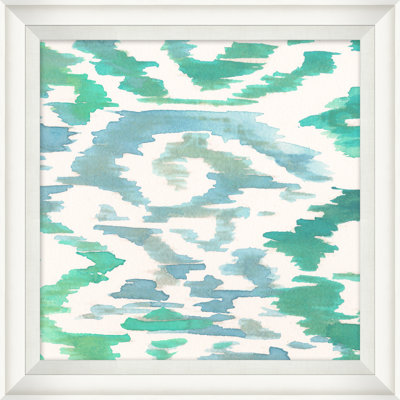 Aqua Ikat " Aqua Ikat 4 "