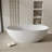61.02'' x 29.53'' Soaking Solid Surface Bathtub-125475436