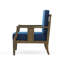 Ensemble de chaises d'extérieur en teck avec coussins Louque-651570811-651251286