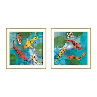 Koi Pond Painting