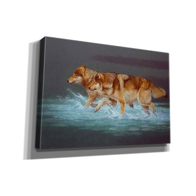 «Evening Travels» par Joh Naito sur toile