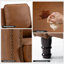 Fauteuil inclinable en cuir Clarina-109324981
