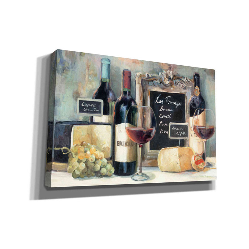 «Les Fromages» par Marilyn Hageman, art mural sur toile, H 12 po x l 18 po x P 0,75 po