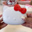 Hello Kitty Wireless Compact Mirror with Adjustable Brightness Touch Sensor and Travel Makeup Mirror