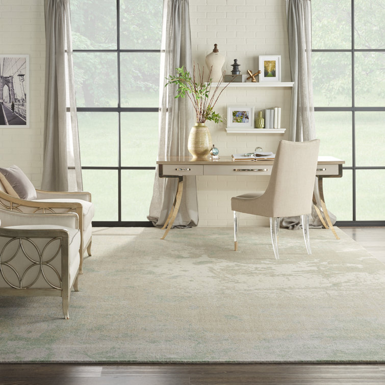 Viscose Abstract Indoor Rug