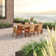 Tullio 6 - Person Patio Dining Set with Rectangular Table , Cushions Included