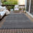 Kinslee Washable Striped Indoor / Outdoor Rug-338324581