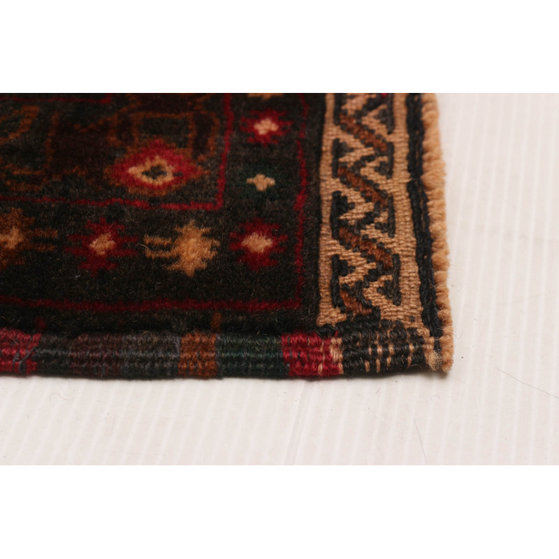 Teimani Black Rug 4'1" x 6'8"