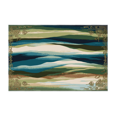 Solstice Glow Indoor And Outdoor Area Rug