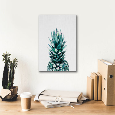 Bay Isle Home™ 'Pineapple Ii' by Tai Prints, Canvas Wall Art, 12"x18"