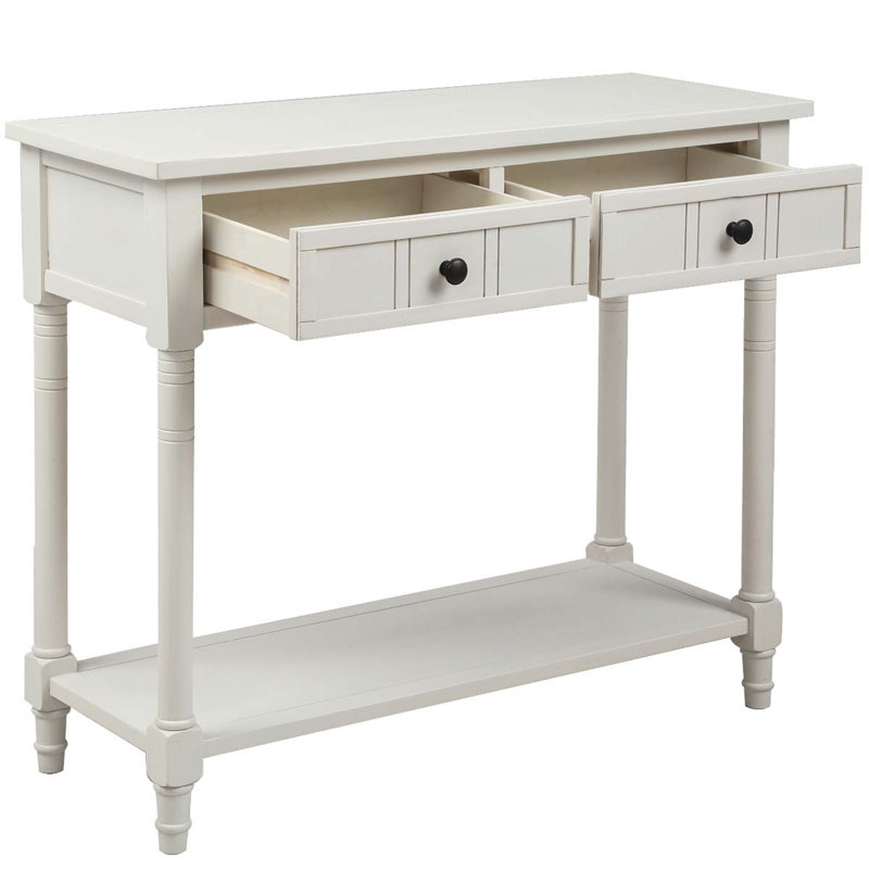 Koeller Console Table, Ivory