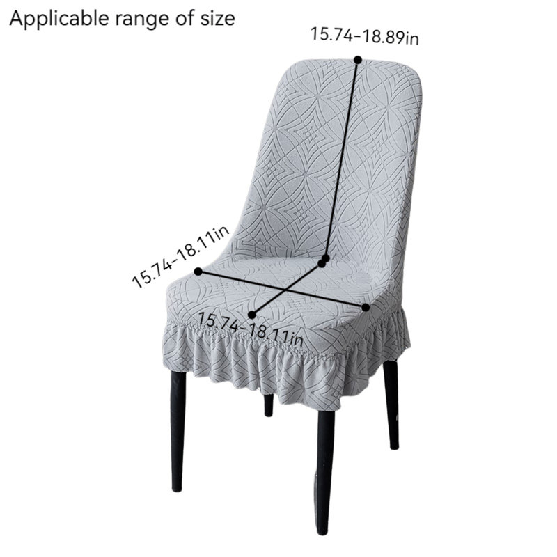 Housse pour chaise de salle à manger