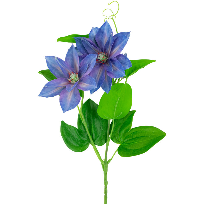 Jets de fleurs artificiels, Bleu