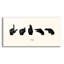 'Sign Language 3' by Emma Scarvey Acrylic Glass Wall Art-1453393812