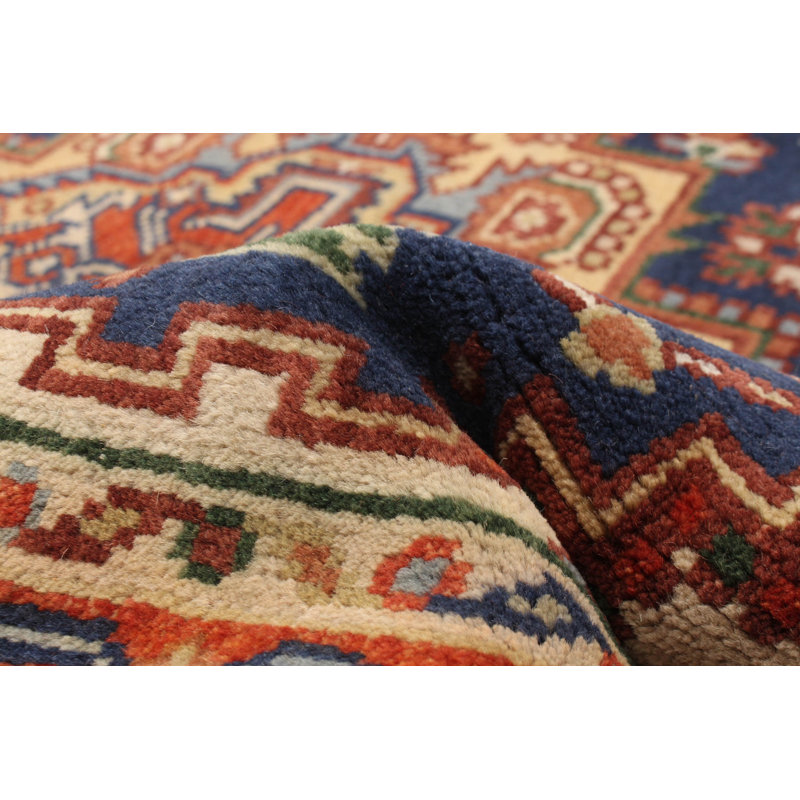 Tapis bleu marine Serapi Heritage 3 pi 11 po x 6 pi 1 po