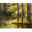 Napperon paysage d'automne | Décoration intérieure contemporaine