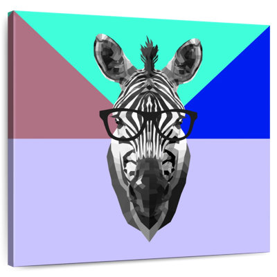 Crowle Party Zebra dans des verres