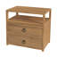 Lark 2 Drawer Wide Nightstand-1919056600