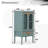 Vaillancourt Glass Paned Distressed Accent Cabinet 