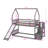 Twin Over Twin House Bunk Bed With Convertible Slide, Wood Low Bunk Bed Frame With Guardrails-1078763761