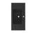 BB02-36-109, Integrated engineered solid surface basin WITHOUT drain and faucet, matte black color