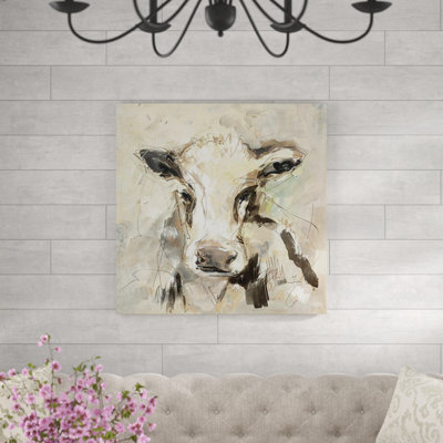 Vache III par Elena Carlie - Peinture