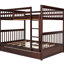Lit superposé en bois massif avec rangement et échelles - polyvalent pour différents styles de chambre à coucher-118036393