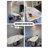 Modern Light Luxury Rectangular Shiny Sintered Stone Dining Table-110743668