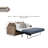 Zyheir Upholstered 77'' Sleeper Sofa