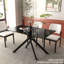 Table de salle à manger Carlinda pour 4 à 6 personnes-413206080