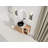 Wall-Mounted Bathroom Vanity With Ceramic Art Sink-686979507