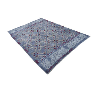 Tapis gris Pham 5 x 8