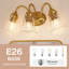 Éclairage de meuble-lavabo brossé 3 lumières-1373507