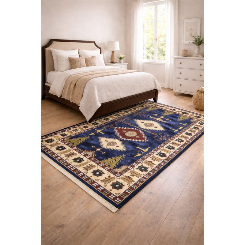 Kassara Performance Wool Geometric Rug
