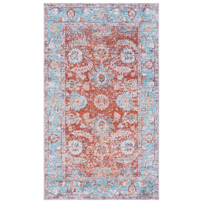 Msrw Tucson 108 Performance Machine Washable Oriental Rug, Rectangle 3' x 5'