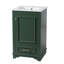 Meuble-lavabo simple de 20 pouces avec dessus en céramique-244676763