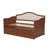 Upholstered Daybed With Trundle And Tufted Backrest-720851720