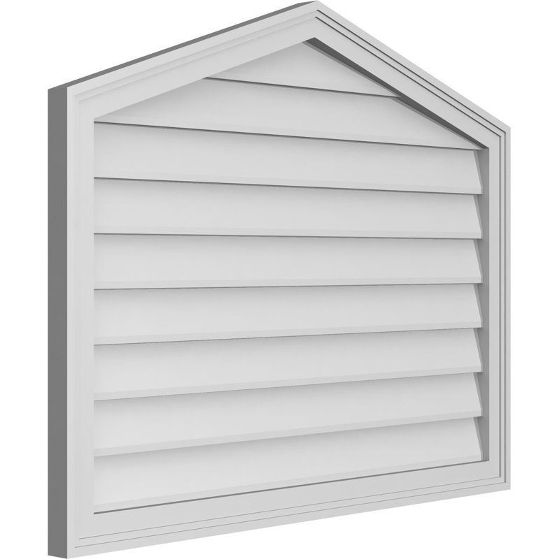Ventilé à pignon non-fonctionnel Signature, H 30 po x l 38 po x P 1,5 po