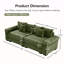 Coussin modulaire surdimensionné de 92 po avec accoudoirs extra larges en velours côtelé modulaire Cloud-1253520749-1253520723-1255828630