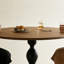Table de salle à manger moderne en bois de frêne-764904398