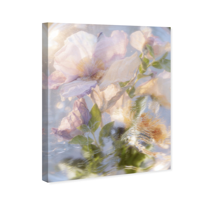 Floral Haze Print by Oliver Gal, 16"H x 20"W, Gallery Wrapped