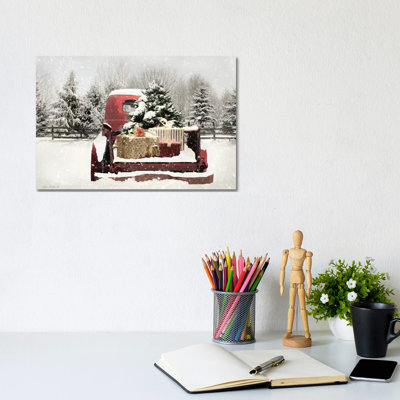 Snowy Presents by Lori Deiter - Print on Canvas