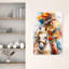 Art dramatique abstrait chevalier Regal-129144540