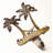 PALM TREES COAT HOOK