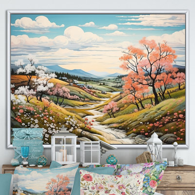 " Countryside Early Spring Landscape V "