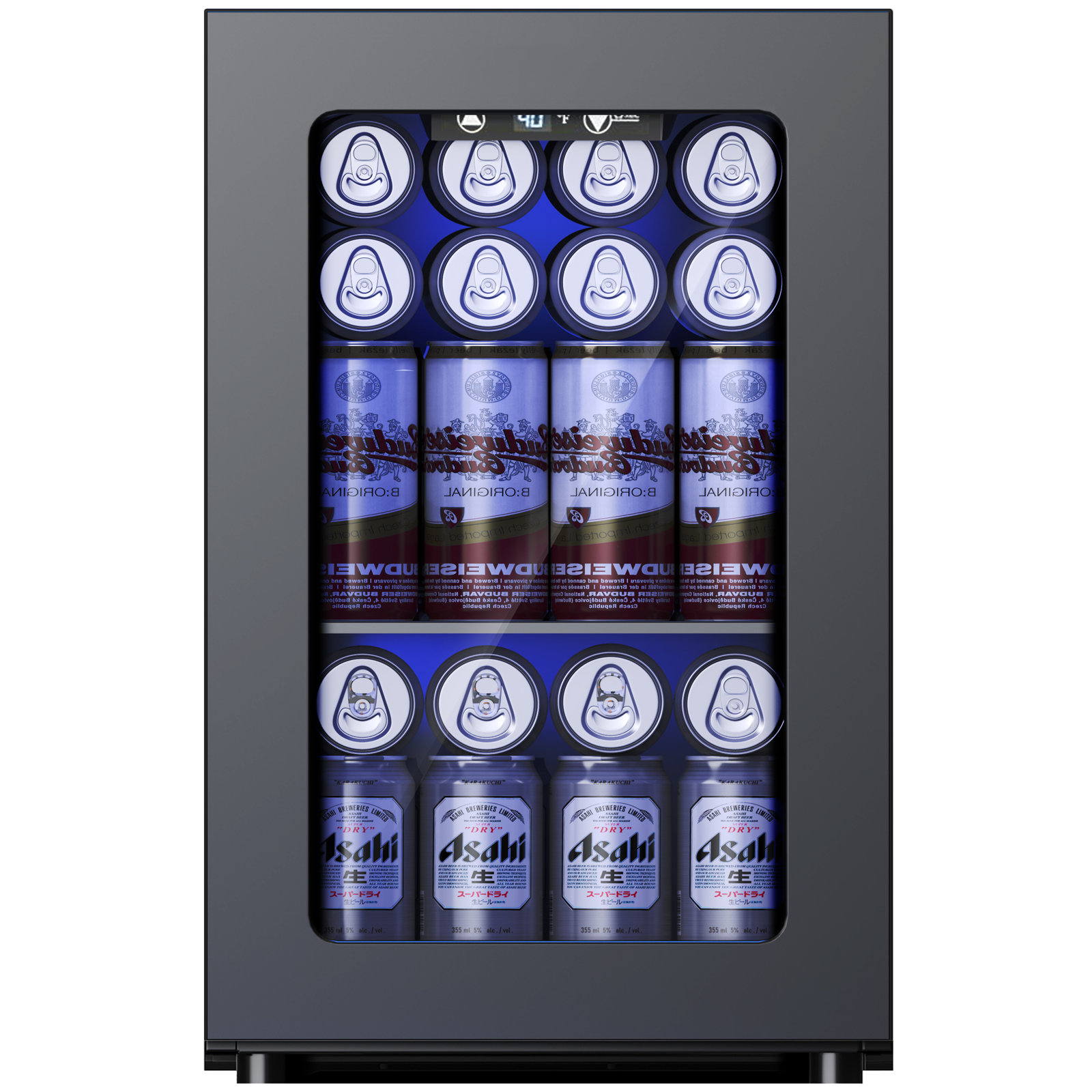 Simzlife 24 Cans (12 oz.) 0.64 Cubic Feet Beverage Refrigerator | Fridge.com
