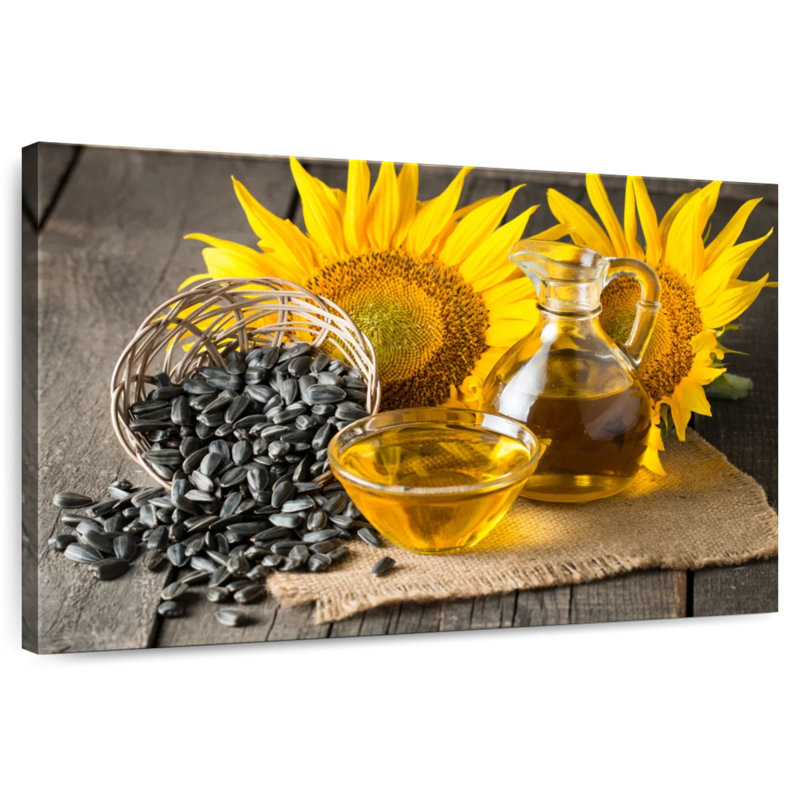 Huile de tournesol Yarlin, H 26 po x l 39 po